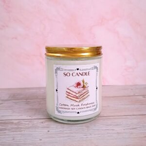 Κερί Σόγιας Cotton Musk Freshness - Signature Label