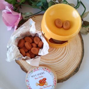 Κύπελλο Kraft Wax Melts Καραμέλες Βουτύρου σε Σχήμα Καραμέλας