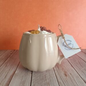 Κερί Σόγιας σε Κεραμική Κούπα Κολοκύθα – Butterscotch Brew